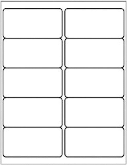 BESTEASY 10-UP Address Labels,/Address Mailing Labels 2000 Sheets Shipping Sticker Labels Compatible Laser/Ink Jet Shipping Labels(20000 Labels)