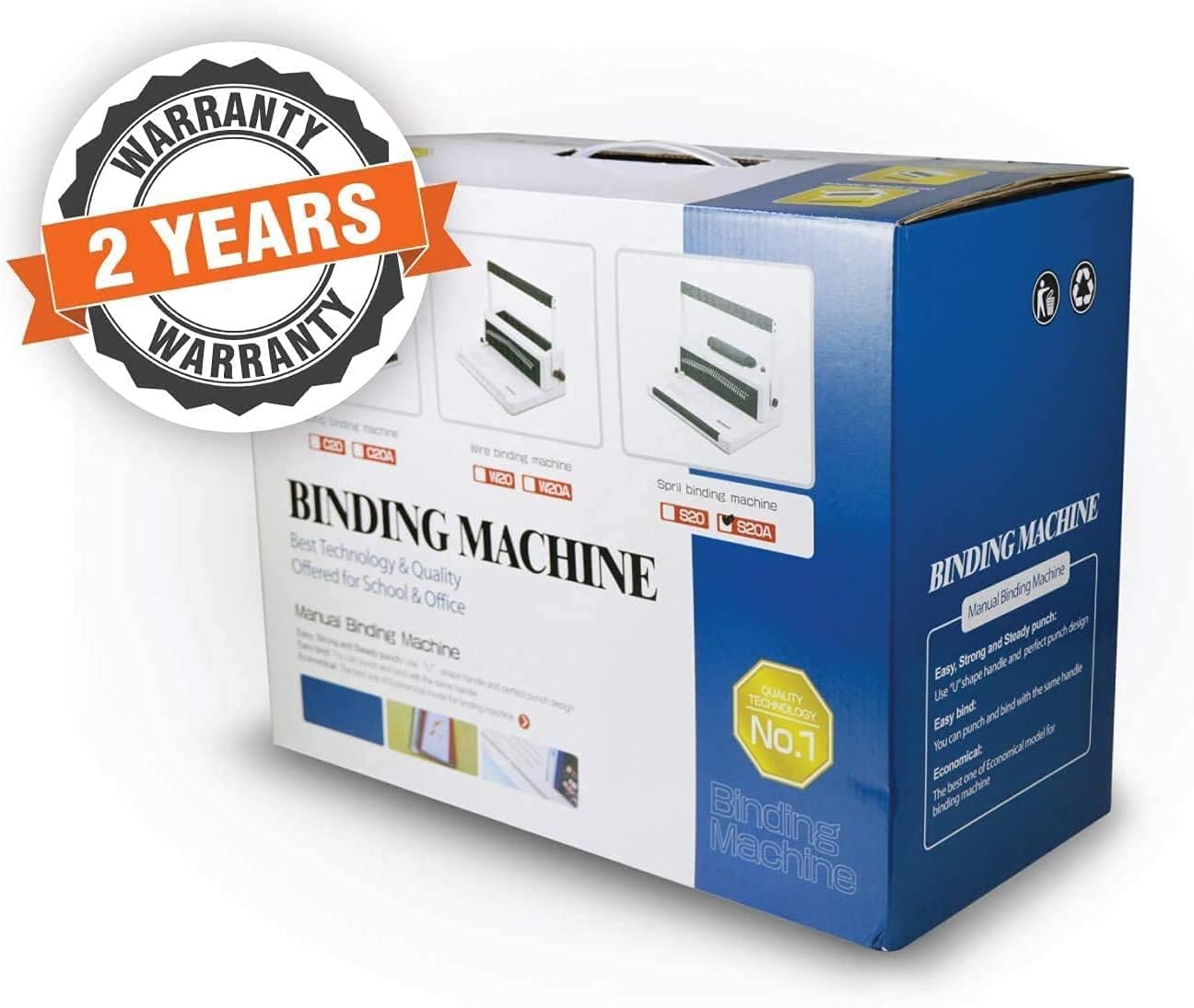 PPE S12 Coil Binding Machine Spiral Coil Binding Machine Manual Round Hole Punch 4 to 1 Pitch 12 Sheet Punch Capacity