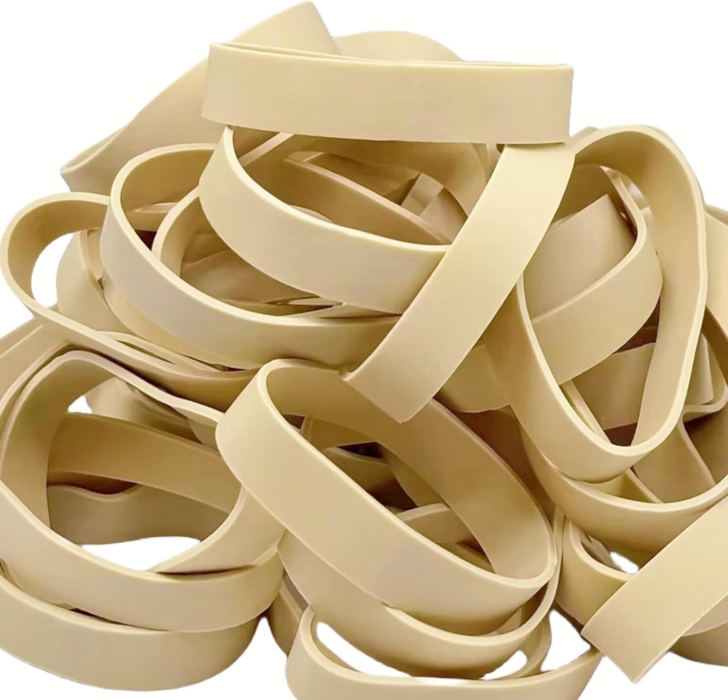 3-1/2" x 1/2'' - Size #84 - Rubber Band Depot - Wide Bands - Everyday Rubber Bands, Business Bands - Approximately 40 Per Bag - 1/4 Pound Bag