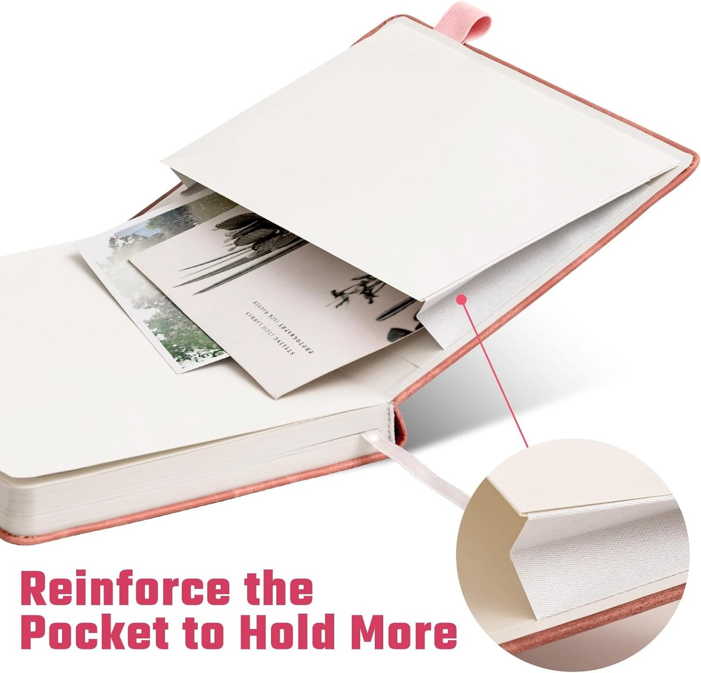 Sunflower Journal for Girls Women Journals for Writing 100GSM College Ruled A5 Leather Notebook for Girls Ages 8-12 Flower Diary with Heart-shaped Shadow, 5.7" x 8.3", Pink