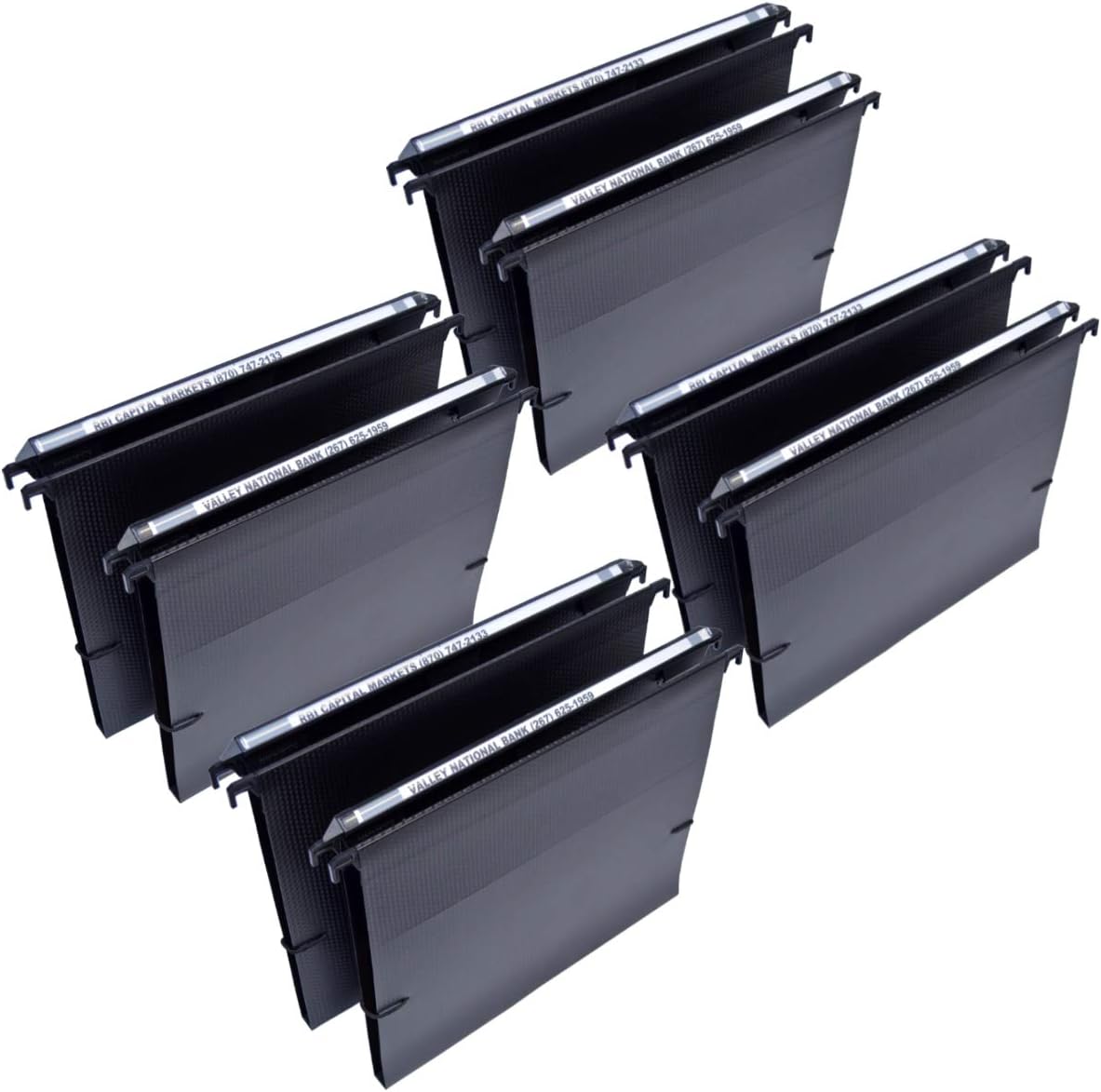 Ultimate Office MagniFile Extra-Capacity Hanging File Folders, 1/2" Box-Bottom, Letter Size, Feature A Wrap- Around Bungee Security Cord (Set of 8)