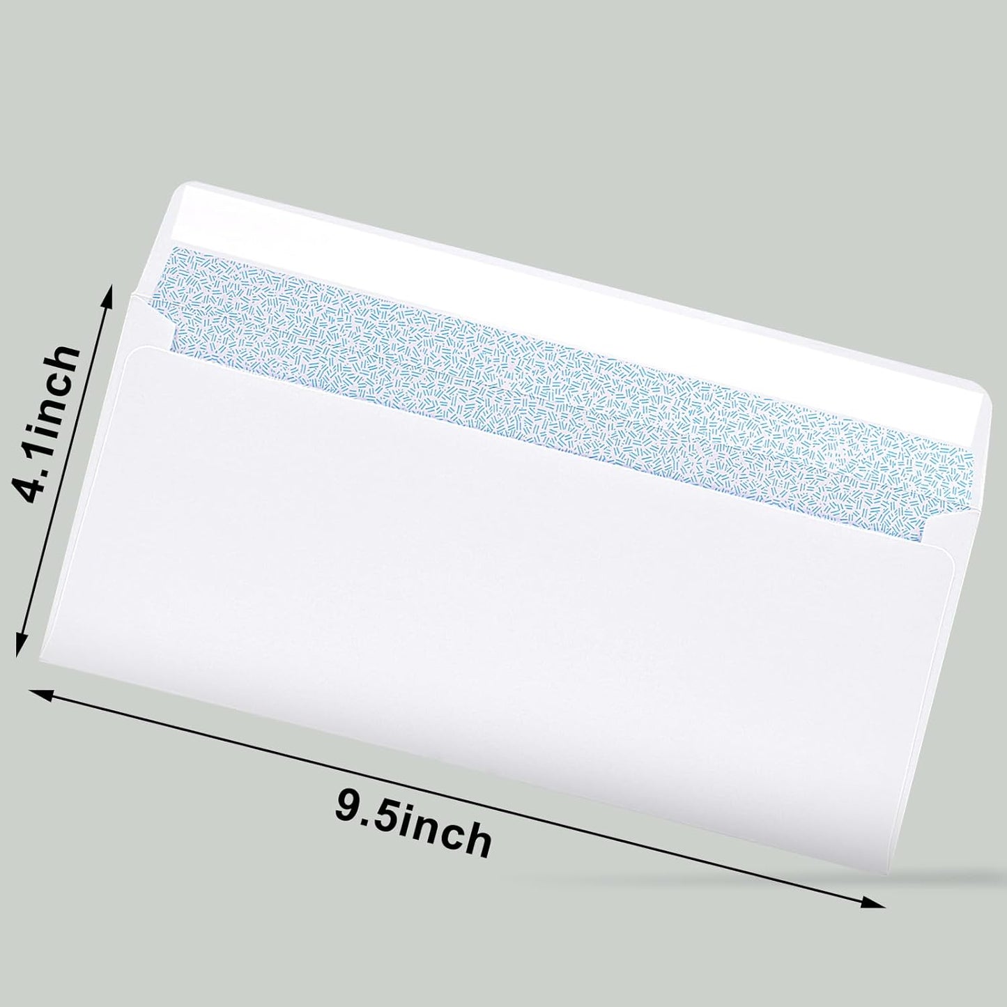 Joyberg 72 Packs #10 Envelopes, Business Envelopes, Envelopes Self Seal, Security Envelopes, Peel and Seal Closure, Size 4-1/8 X 9-1/2 Inches, White, 26LB - Lumora Desk