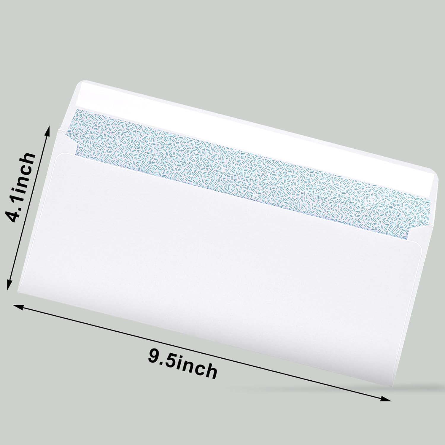 Joyberg 72 Packs #10 Envelopes, Business Envelopes, Envelopes Self Seal, Security Envelopes, Peel and Seal Closure, Size 4-1/8 X 9-1/2 Inches, White, 26LB - Lumora Desk