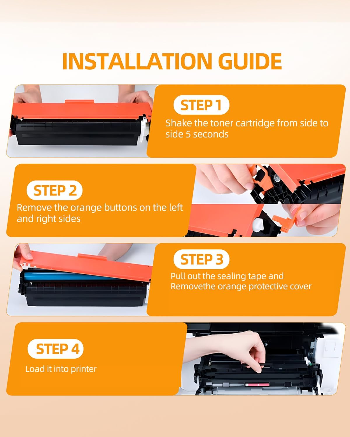 067 Toner Cartridges Set Compatible with Canon 067 067H Toner cartridges for Canon imageClass LBP633Cdw, LBP632Cdw, LBP631Cw, MF651Cw, MF653Cdw, MF654Cdw, MF655Cdw, MF656Cdw (067, 4 Pack)