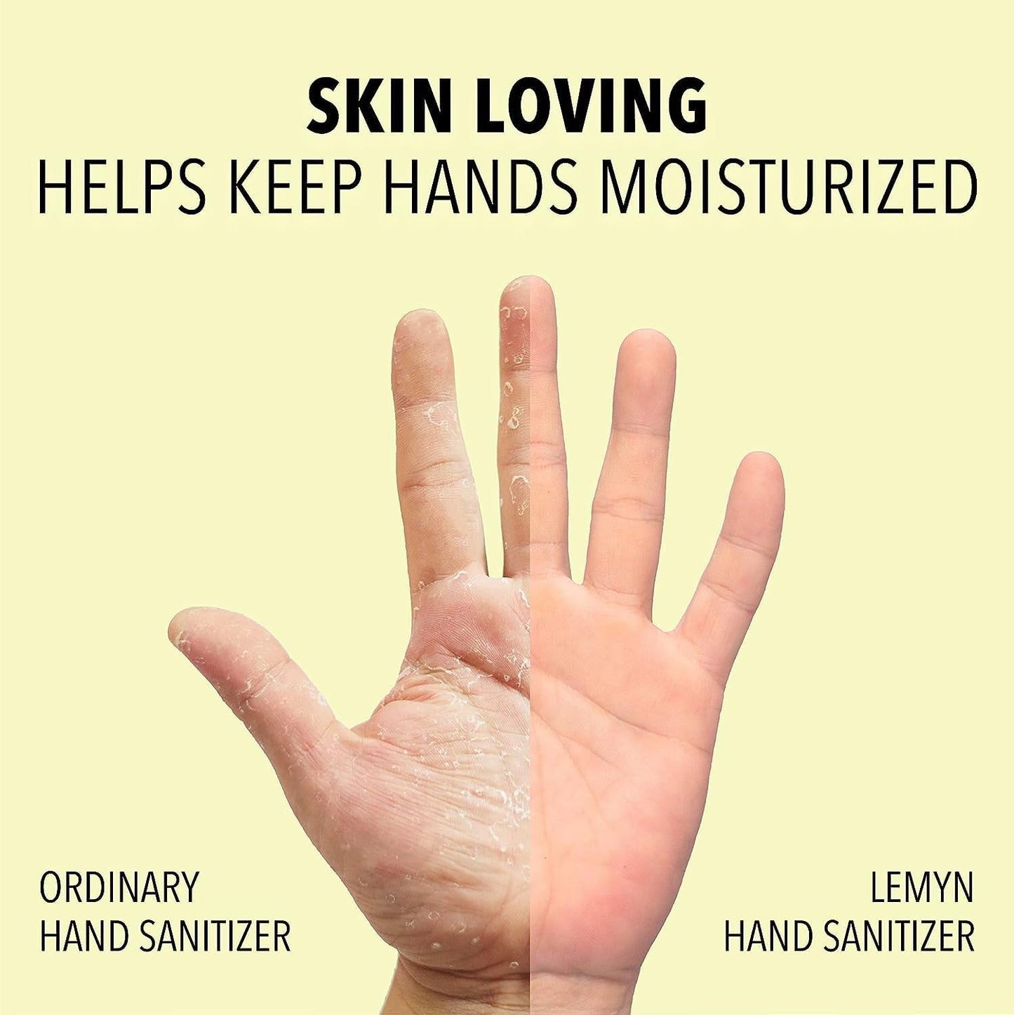 Medical‑Grade Hand Sanitizer Gel – 97 % Organic | 70 % USP Ethyl Alcohol | Moisturizing Aloe + Hyaluronic Acid | Freshly Made in USA | 12oz Bottle with Pump (PACK OF 6)