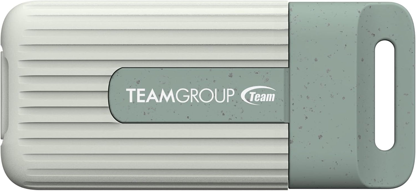 TEAMGROUP PD20 ECO 4TB Portable External Solid State Drive SSD Read up to 1000MB/s USB 3.2 Gen2x1 Type-C Waterproof Dustproof IP54 TPSEG4004T0C102