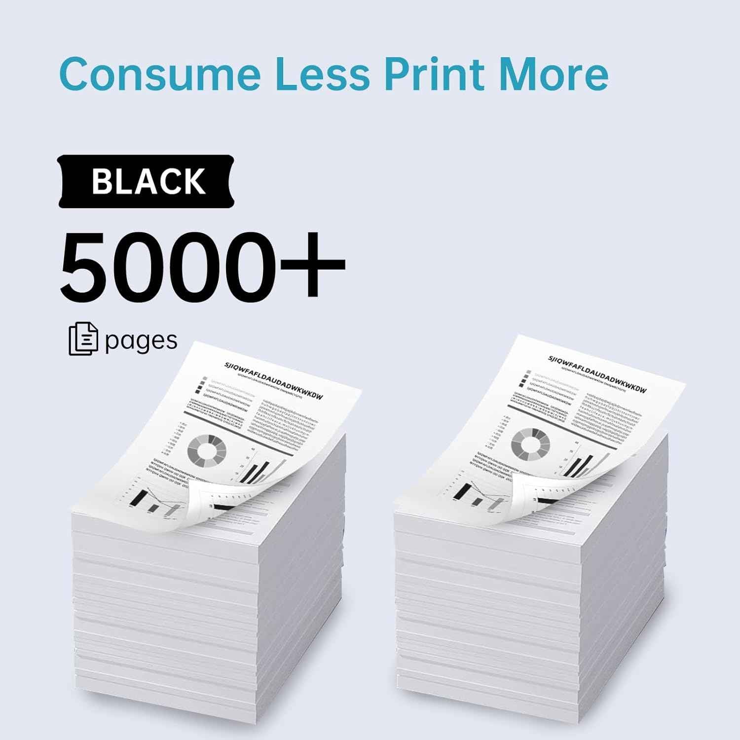 936e 936XL Black Ink Cartridge (with Chip) Replacement for HP 936e 936 Compatible with HP OfficeJet Pro 9125e 9135e 9128e 9122e 9110b 9130b 9730e 9730 Printers (2Black)