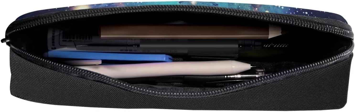 Upetstory Galaxy Koala Pencil Case for Kids Girls 4-6 8-10 14-16 School Pencil Pouch Pen Bags Washable Pencil Holder Portable Carrying Case Women Cosmetic Bags School Office