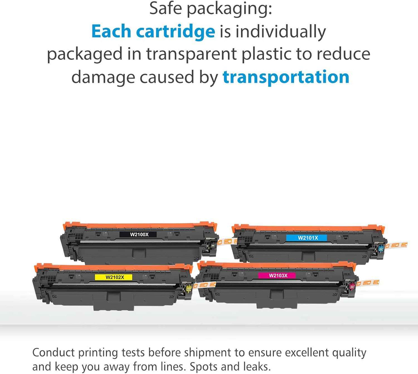 210X 210A Toner Cartridges 4 Pack High Yield (with Chip) Compatible Replacement for HP 210X 210A for Color LaserJet Pro MFP 4301fdw 4301fdn Pro 4201dw 4201dn Series
