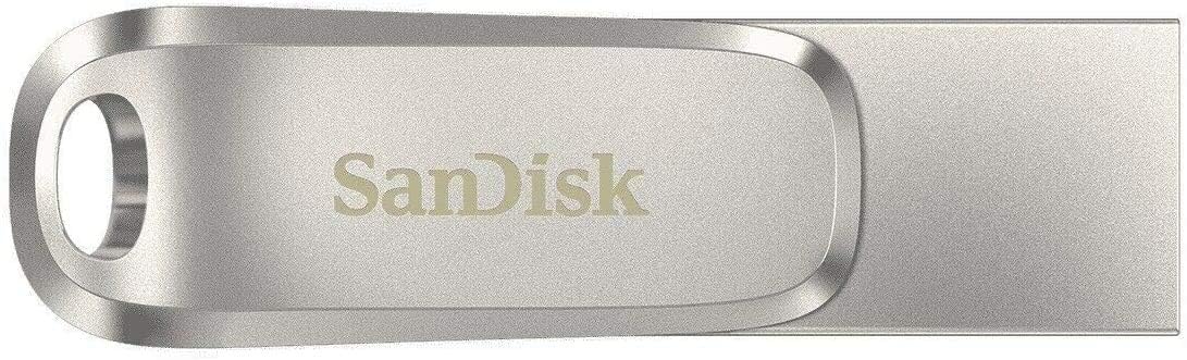 SanDisk Ultra Dual Drive Luxe USB Type-C 512GB Flash Drive for Smartphones, Tablets, and Computers - High Speed USB 3.1 Pen Drive (SDDDC4-512G-G46) Bundle with (1) Everything But Stromboli Lanyard
