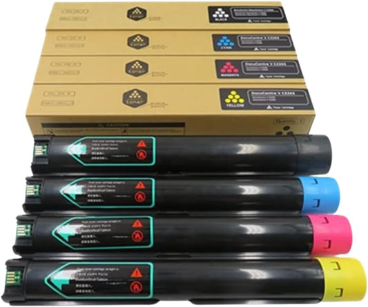 Toner Pros High Capacity Remanufactured Xerox Versalink 006R01824, 006R01825, 006R01826, 006R01827 Toner Cartridge - Replacement for C7120/C7125/C7130 Printers - 4 Color Pack KCMY