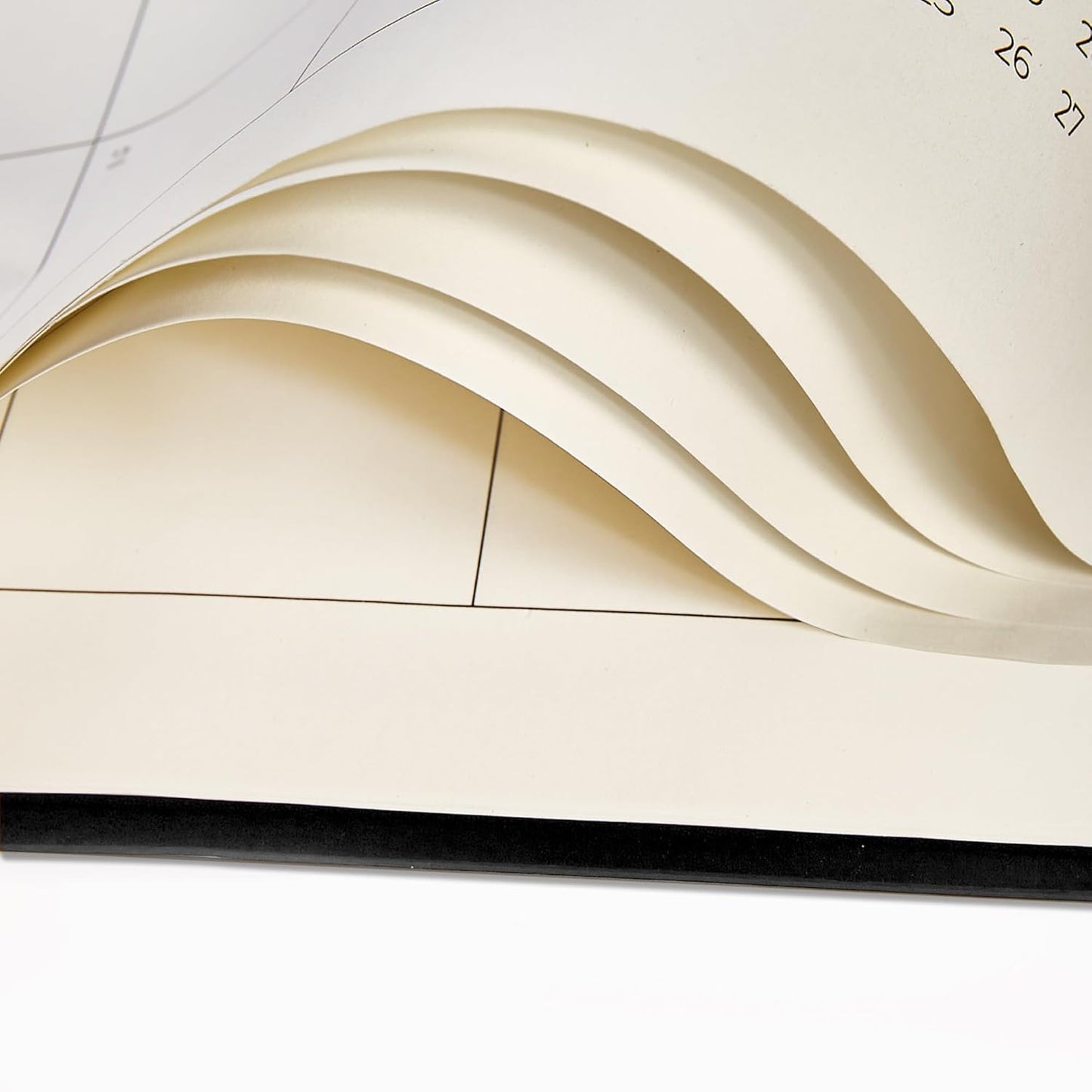 Large Desk Calendar 2025-2026 with Desk Mat, Desktop Calendar 18 Monthly Runs From July 2025 to December 2026, Desk Pad Calendar 22 x 17 Inch Perfect for Planning, Organizing, and Scheduling Your Life (Black)