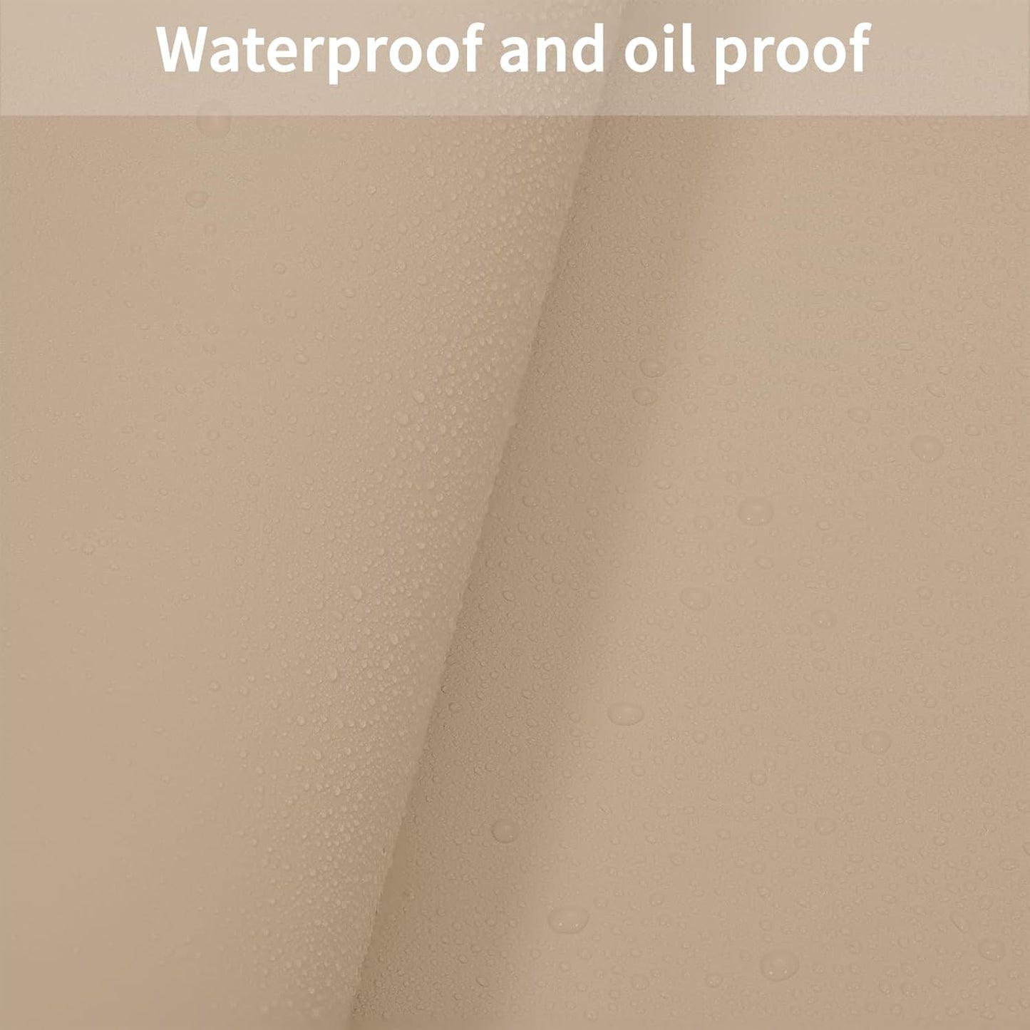 Leather Desk Mat,1.8mm Thick,12x42 Inch Desk Cover,Desk Protector Mat,Dresser Cover Top,Nail Table Mat,Dresser Cover,Quartz Countertop Protector,Table Sticker Cover(Light Brown+Gray,12×42)