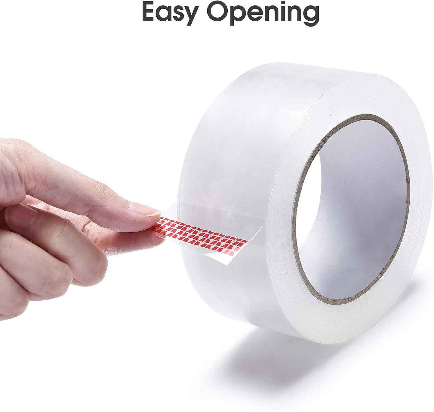 Pacific Mailer Clear Packing Tape, Packaging Tape for Shipping Packaging Moving Sealing, 3 Inch Wide, 2.0mil Thickness, 110 Yard Per Roll [Pack of 12 Rolls]