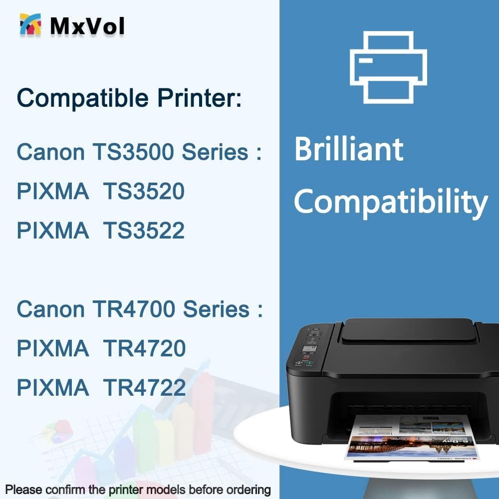 275XL Black Ink Cartridge Remanufactured Replacement for Canon PG-275XL PG-275 275 275XL Black use for PIXMA TR4720 TR4700 TR4722 TS3522 TS3520 TS3722 Printer Ink Cartridges, 1 Pack
