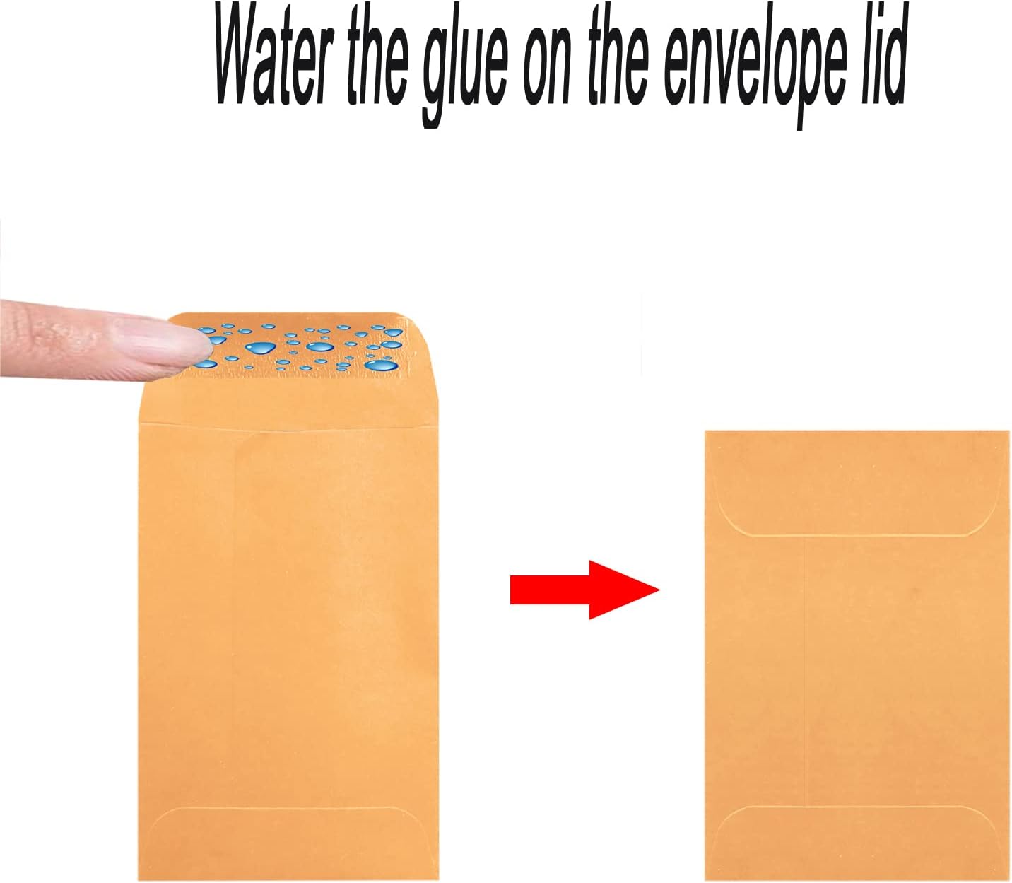 500 Pack #1 Brown Coin Envelope 2.25 X 3.5 inches Kraft Envelopes Classic Small Parts Envelopes with Self Adhesive Gummed Flap for Coins Cash Credit Cards Seeds - Lumora Desk