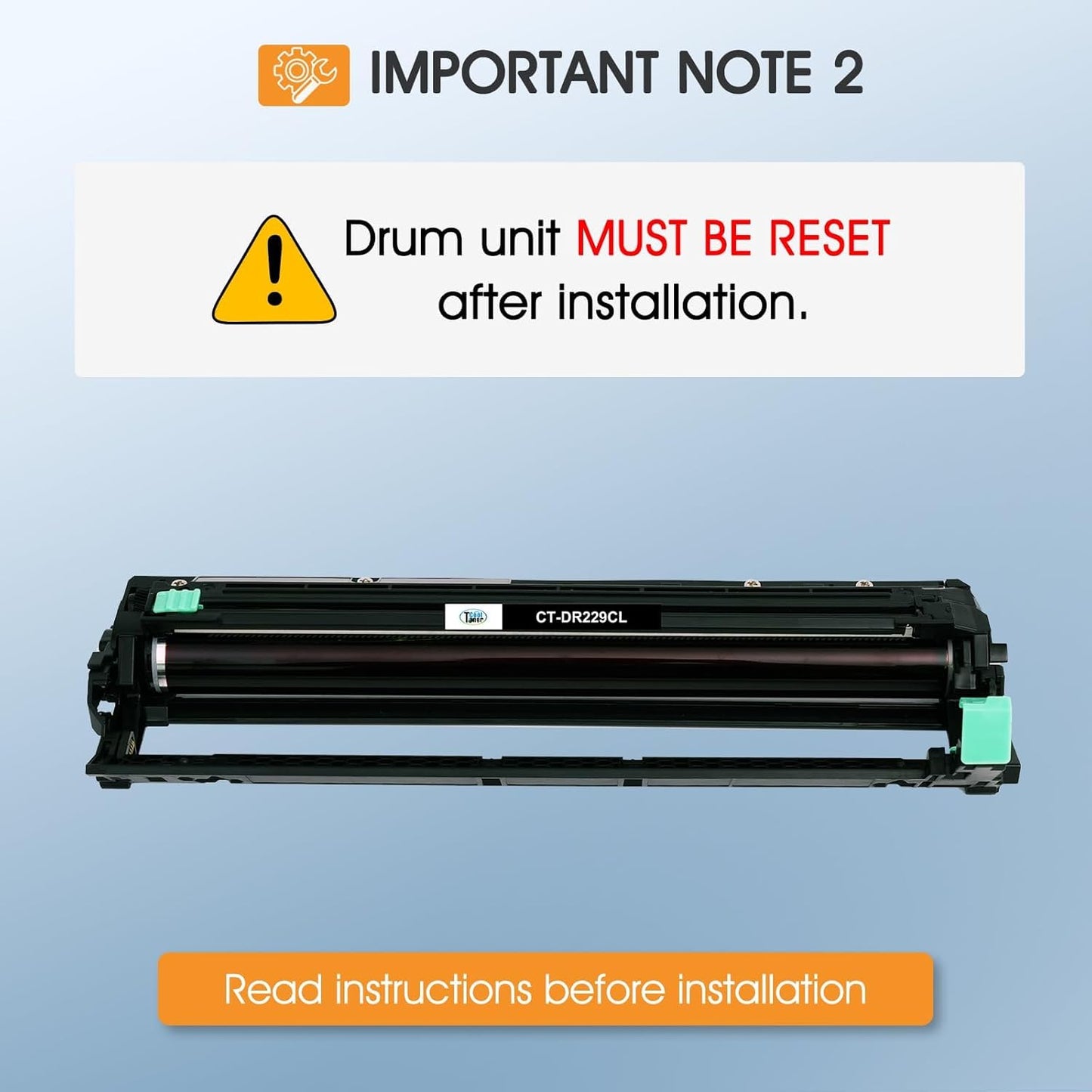 DR229 DR229CL Drum Unit 4-Pack Compatible Replacement for Brother DR229 DR-229CL for MFC-L3780cdw MFC-L3720cdw HL-L3220cdw HL-L3280cdw HL-L3295cdw DCP-L3560cdw Printer