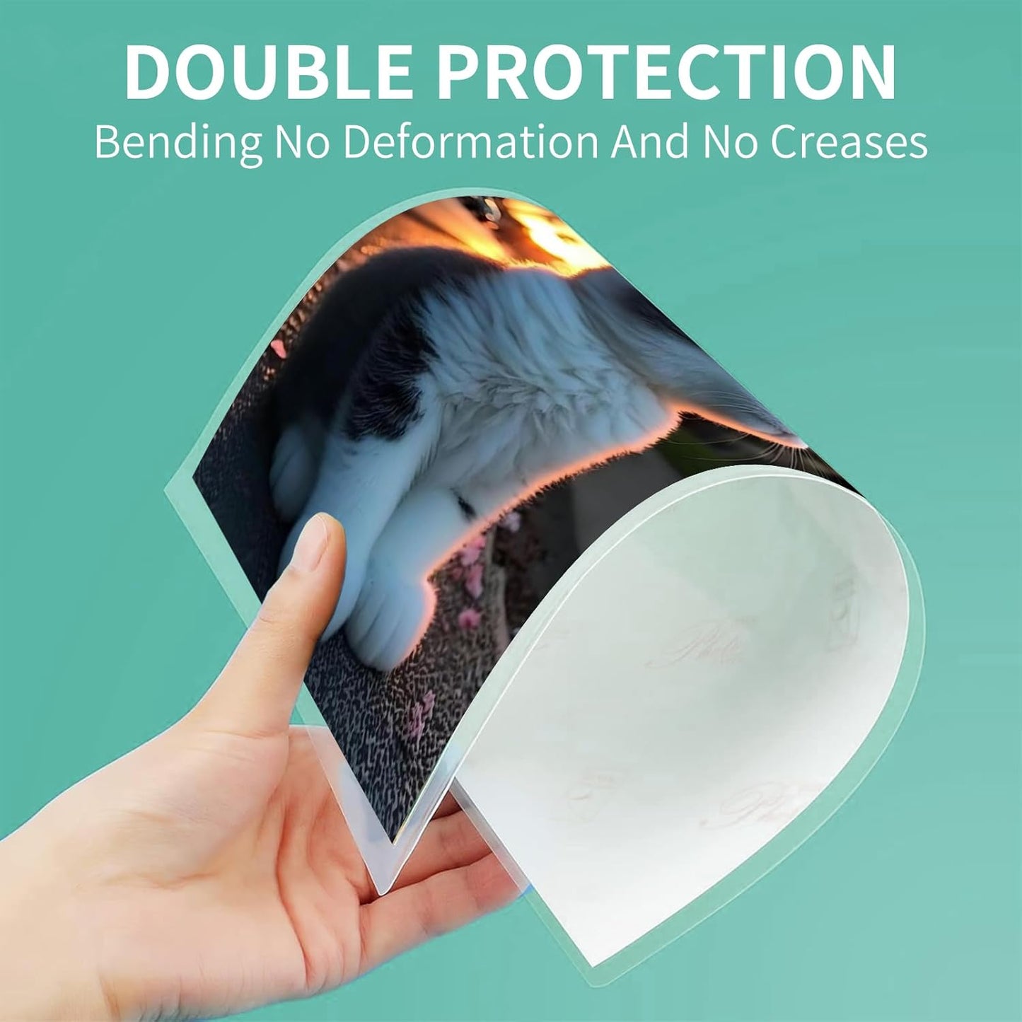 Laminating Sheets - 5Mil Thermal Laminating Pouches, 9"x11.5" Clear Laminate Sheets for Schedules, Menus, Certificates, Art Drawings, Round Corner, 2000 Pack