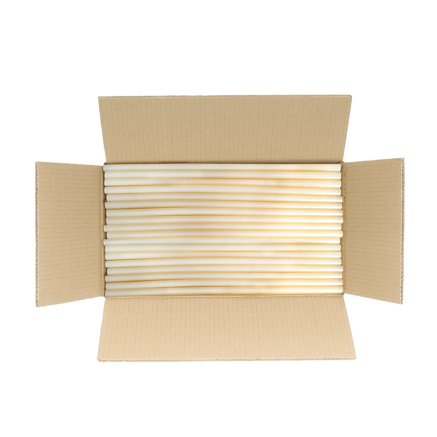 ASA Hot Glue Sticks for Glue Gun - 5/8" x 15" | High-Strength Hot Gun Sticks Adhesive for Corrugated Materials | Industrial Grade for Packaging & Woodworking | Pack of 74