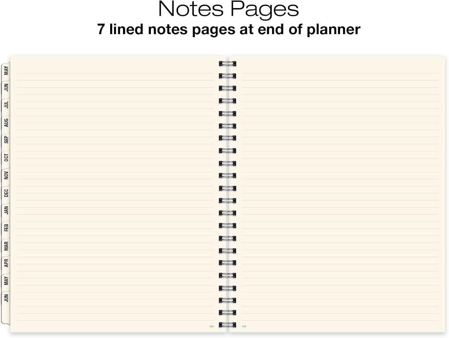 ESSENTIAL 2026-2027 Monthly & Weekly Planner with Tabs, 8.5"x11": 14 Months (May 2026 - June 2027), Professional, Simple, Easy-to-Use Design and Frosted Poly Cover for Extra Protection (Frosted)