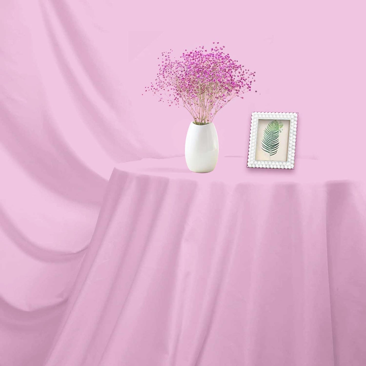 Pink Photo Backdrop for Photoshoot Pink Background for Photography Photo Backdrop Curtain for Party 8 x 10 FT