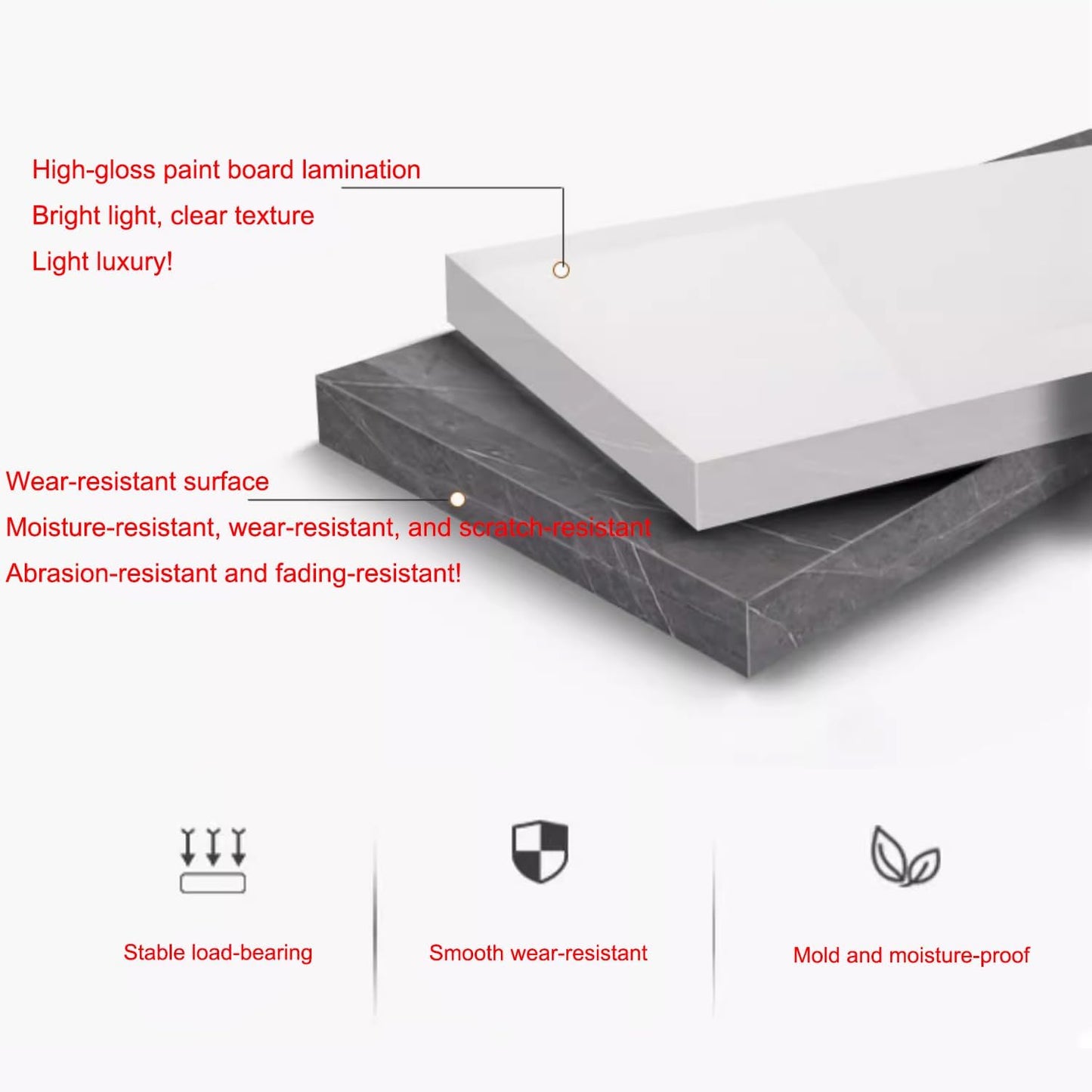 Modern Reception Desk with Counter and Drawer, Front Desk Reception Counter for Office, Salon, Retail Store, Beauty Shop, Receptionist Table with Lockable Storage (White Gray - Left, L 160cm/63in)