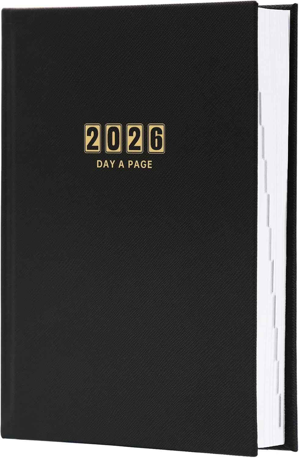 2026 Daily Planner - 2026 Daily Planner Full Page Per Day, Page A Day Calendar 2026, Jan. 2026 - Dec. 2026, 5.8" x 8.4", Agenda for 365 Days