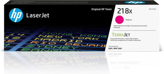 HP 218X Magenta High-Yield Toner Cartridge | Works with Color Laserjet Pro 3201, MFP 3301 Series | W2183X - Lumora Desk