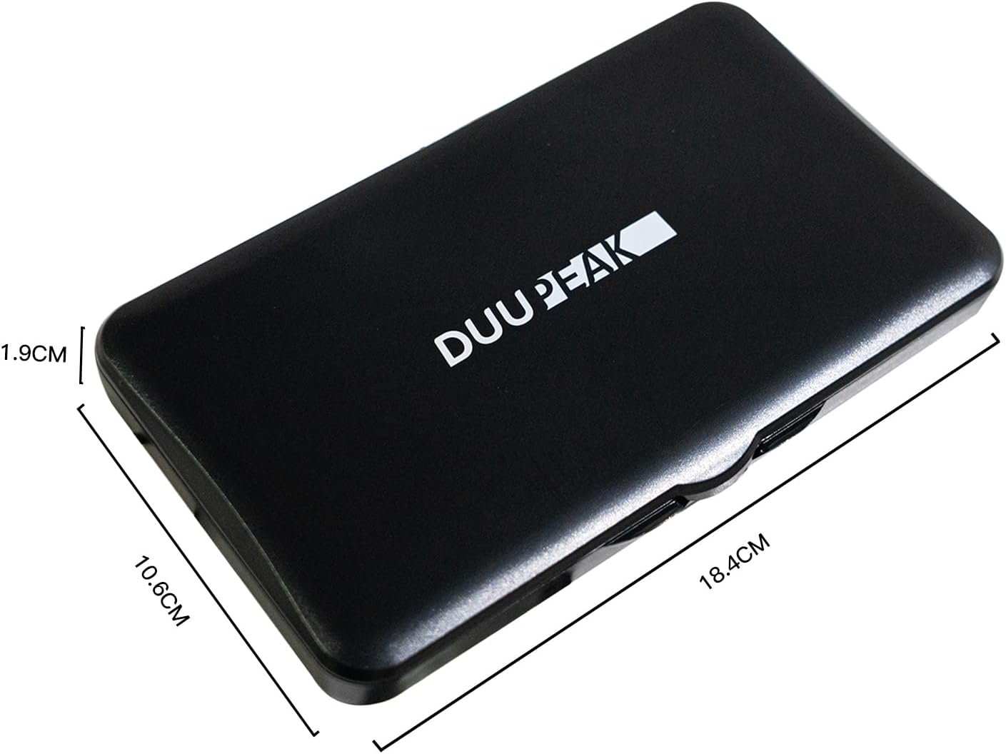 Large Ink Pad for Stamps, 6.14"×3.38" Stamp Pad, Ink Pad for Office, Notarization, and Rubber Stamps (Black