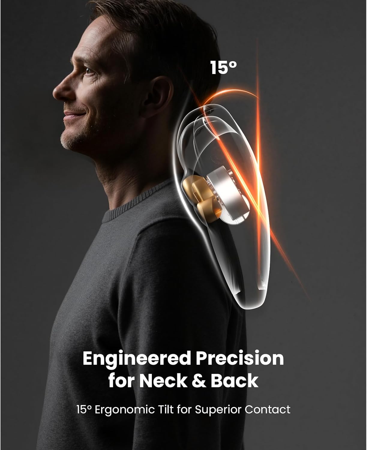 BOB AND BRAD Back Massager for Pain Relief Deep FSA Eligible HSA Eligible EZBack Prime Corded Design Shiatsu Neck and Back Massager with Heat for Back,Shoulders,Body Muscle Tissue Gifts for Women Men