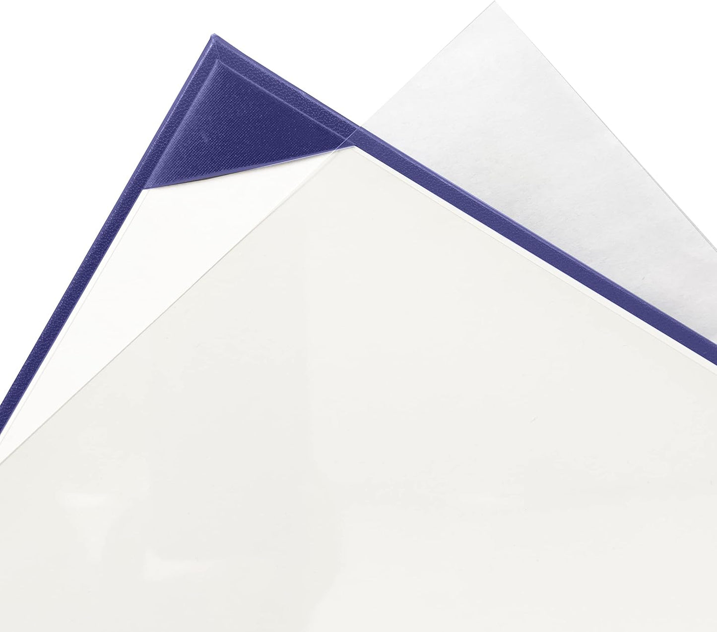 12 PCS Smooth Diploma Certificate Cover 8 1/2" x 11" Purple