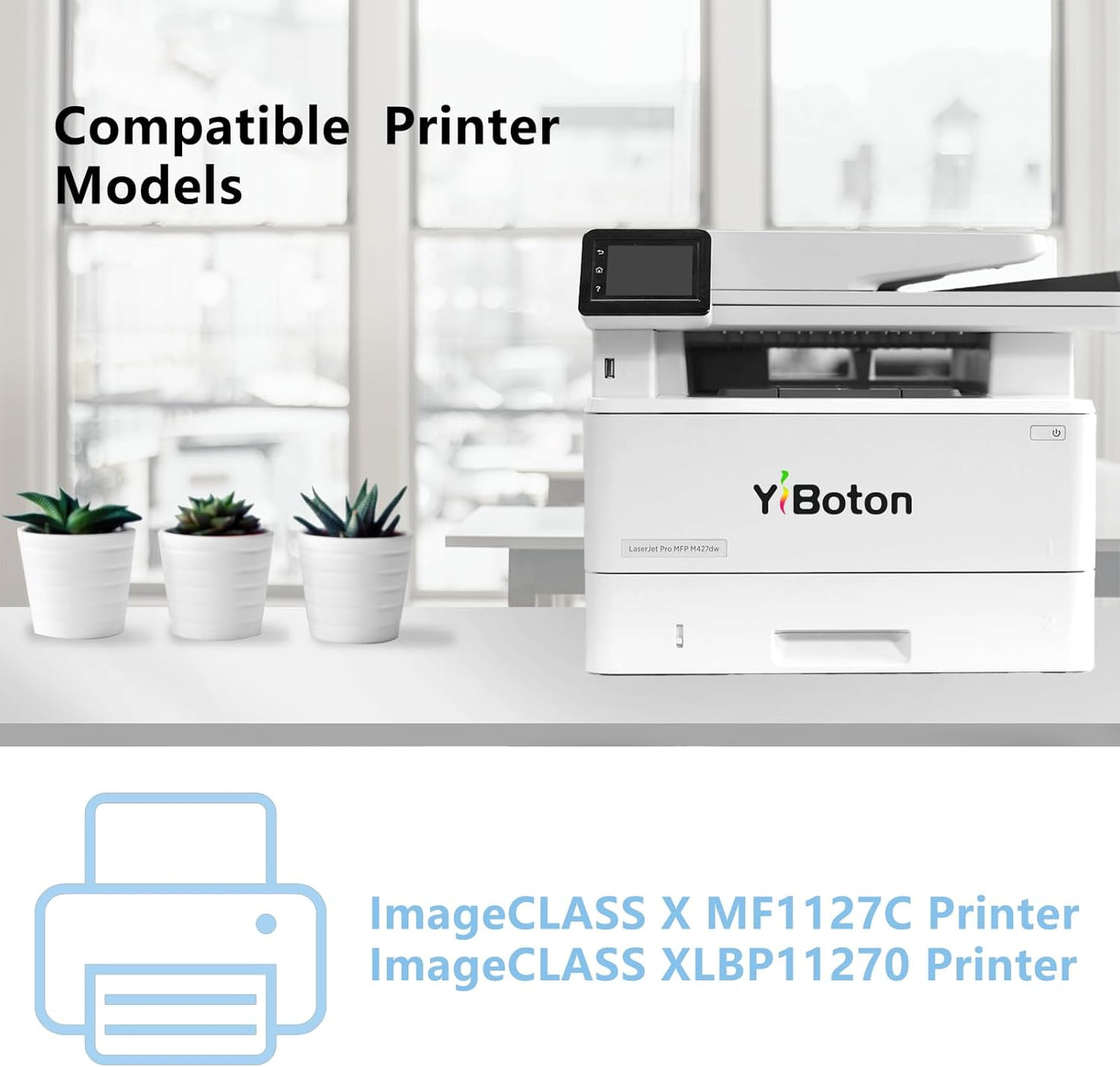 Extra High Capacity T09 T09L Toner Cartridge Compatible with Canon T09 T09L 3020C005AA 3019C005AA 3018C005AA 3017C005AA Toner for Canon ImageCLASS X LBP1127C MF1127C Printer