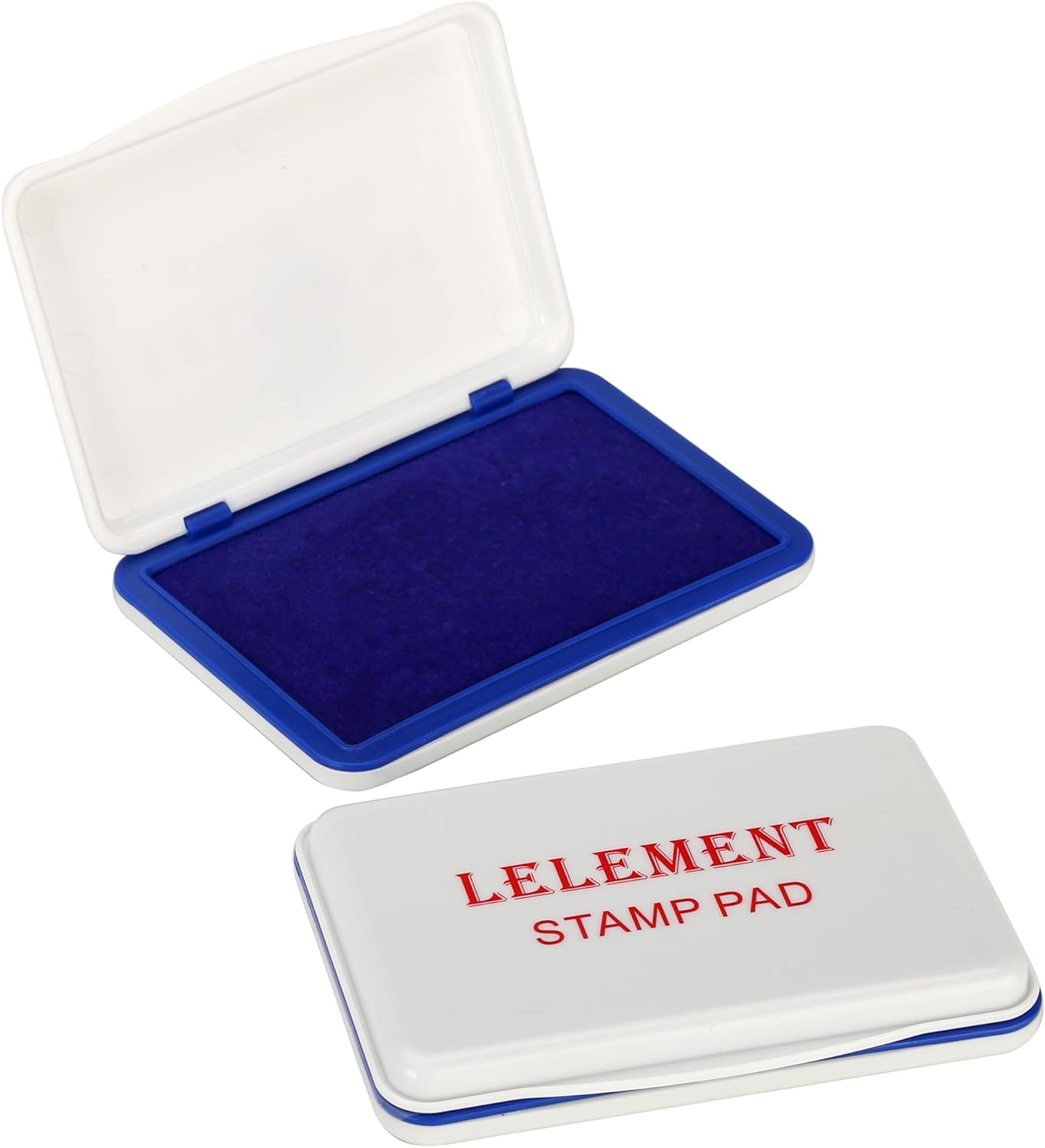 Ink Pads for Stamps | Blue Ink Stamp Pad | Rubber Stamps Ink Pad - Premium Quality Felt Pad for Stamps | Stamp Pads | Small Size