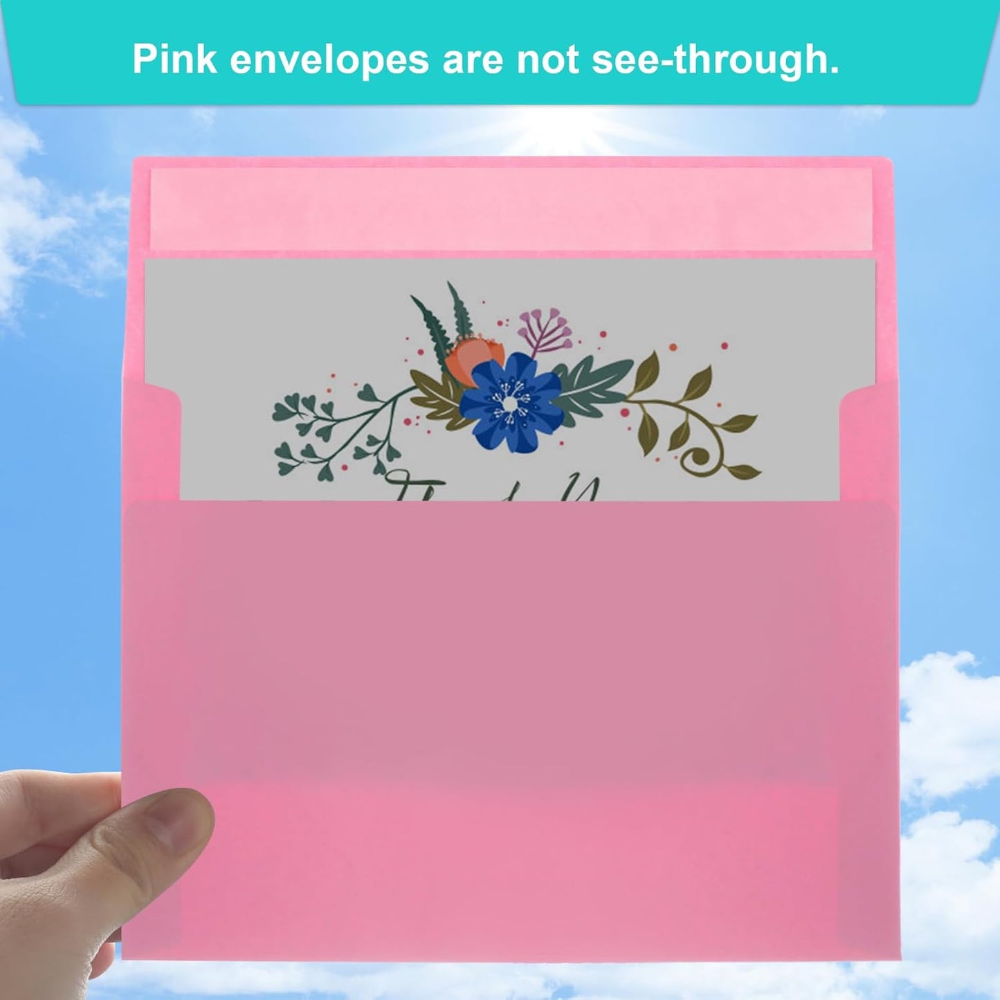 70 Packs of Invitation Envelopes, A2 Envelopes Pink, Postcard Envelopes, Envelopes for 4.5x5.5 Cards, Envelopes for Invitations, Envelopes Self Seal for Photos RSVP, Greeting Cards - Lumora Desk