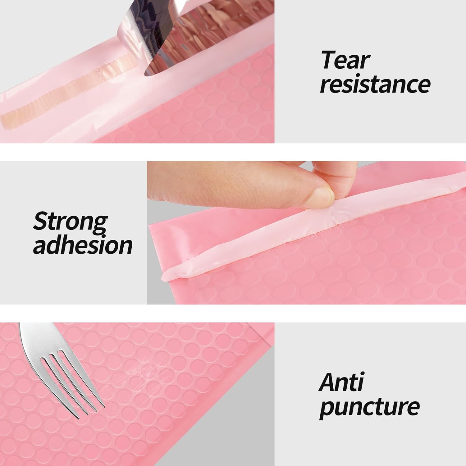 Bubble Mailers 3.5x5 inch 40Pack Pink Bubble Mailers Self-Seal Padded Mailing Envelopes Bubble Opaque Padded Mailer for Small Businesses to Package and Mail Jewelry Cosmetics#0000 - Lumora Desk