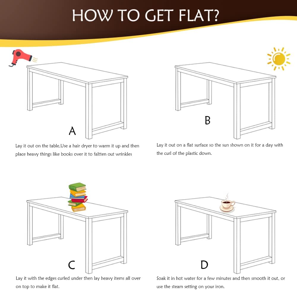 Multisize Rectangular Clear Table Cover Protector 1.5mmThick 40x58 Inch Crystal PVC Tablecloth Protector for Writing Desk Dining Table Coffee Table TV Bench Dresser Waterproof and Non-Slip Easy Clean