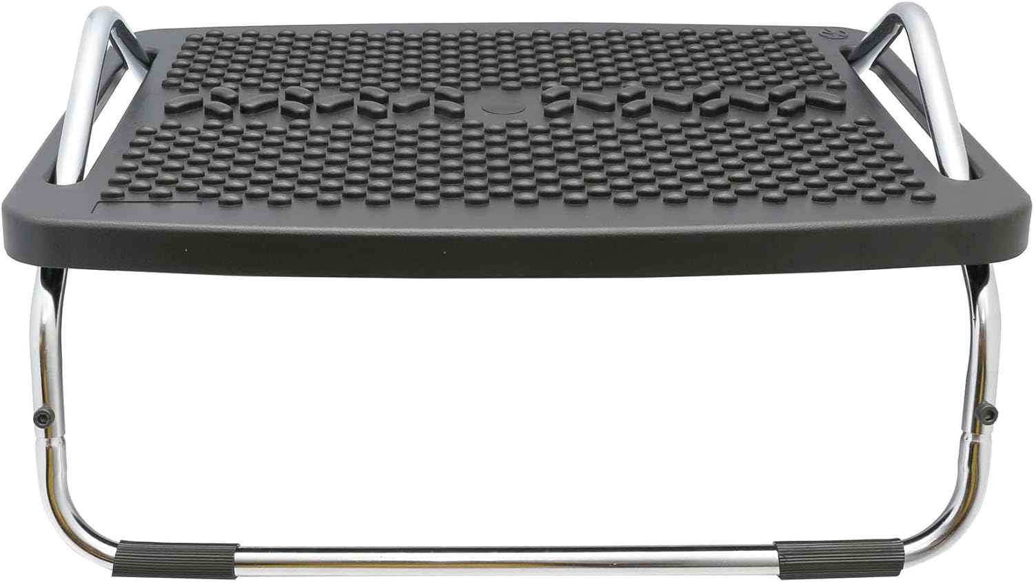 Under The Desk Ergonomic Tilt Adjustable Foot Rest Metal Support with Massage Textured SY-ACC65065