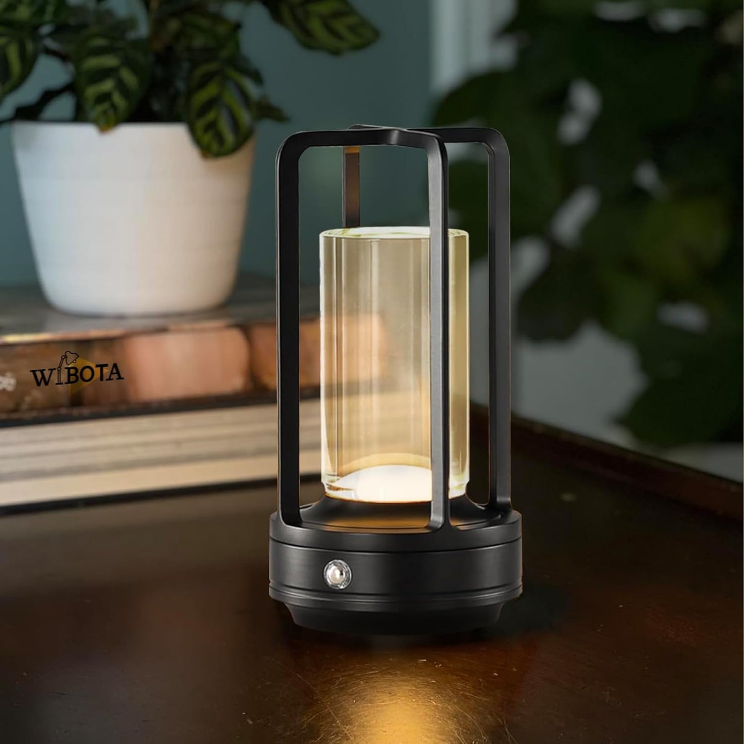 cordless led table lamp,klarako crystal lantern,outdoor table light,auge light Portable Metal Table Lamp for Indoor/Outdoor, 3 Colour4000mA Dimming Battery Powered Small Desk Lamp Bar/Camping-Black