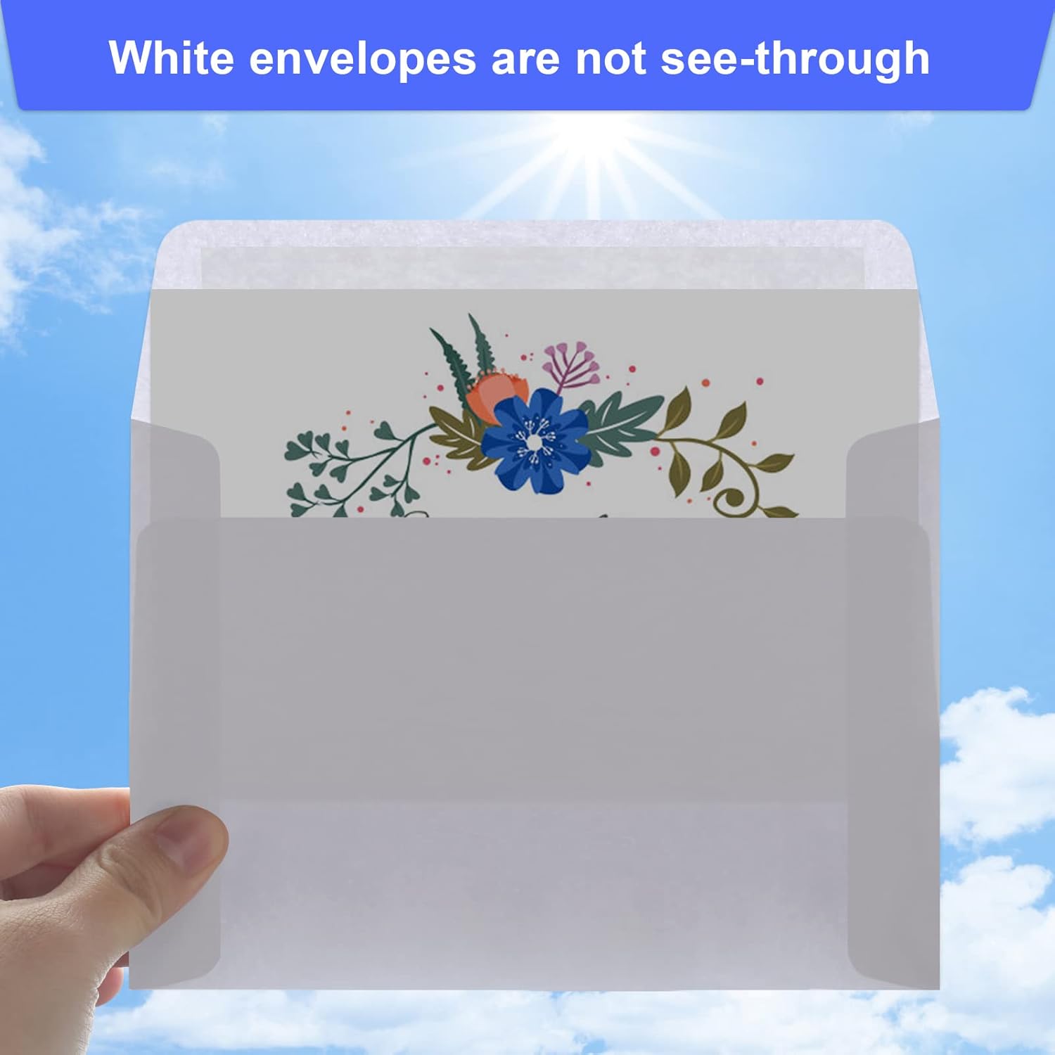 Joyberg Blank Cards and Envelopes 4x6, 30 Pack White Invitation Cardstock with 30 Pack Envelopes, Self-Seal Thank you Blank Greeting Cards and Envelopes, for All Occasions DIY, Print custom - Lumora Desk