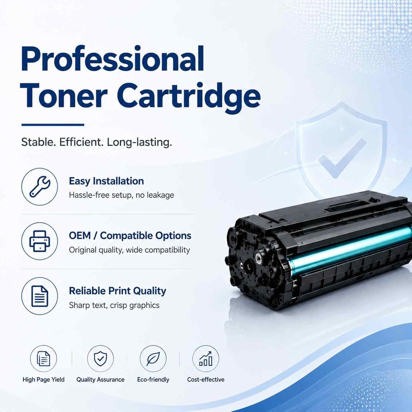 Compatible with Lexmark 24B6326 Toner Cartridge Fits for Lexmark XM9145 XM9155 XM9165 XM9100 Printers, 1 Black, Up to 25000 Pages