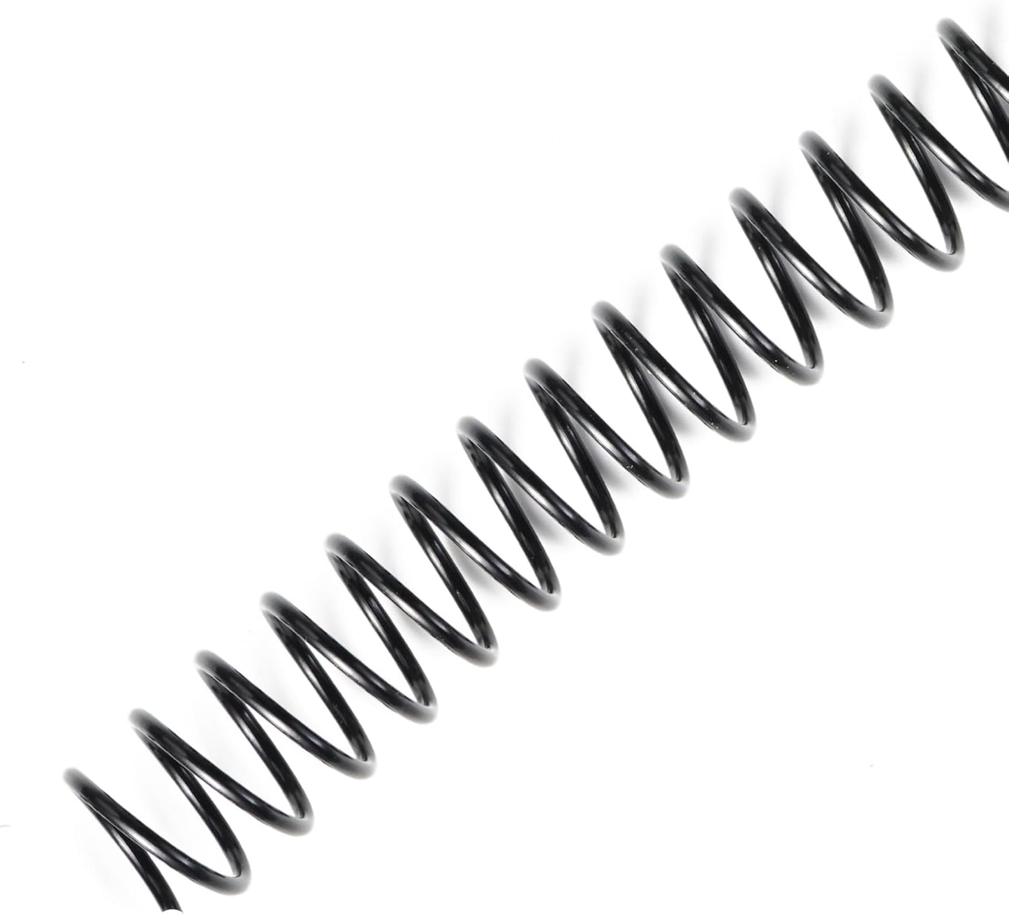 TOTiyea 100 Pack Plastic Spiral Binding Coils,16mm(5/8") Binding Spirals,140 Sheet Capacity,4:1 Pitch, Black