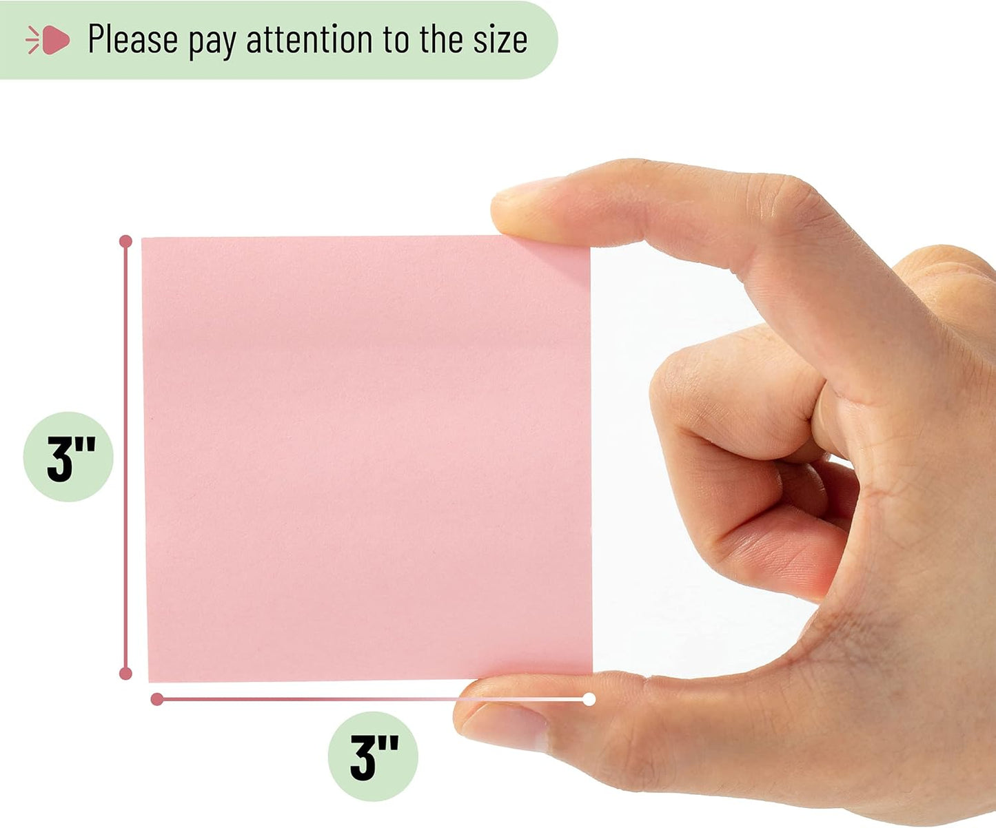 Mr. Pen- Bulk Sticky Notes, Morandi Colors Self-Stick Aesthetic, Colorful, 3”x3”, 12 Pads, Back to School Supplies