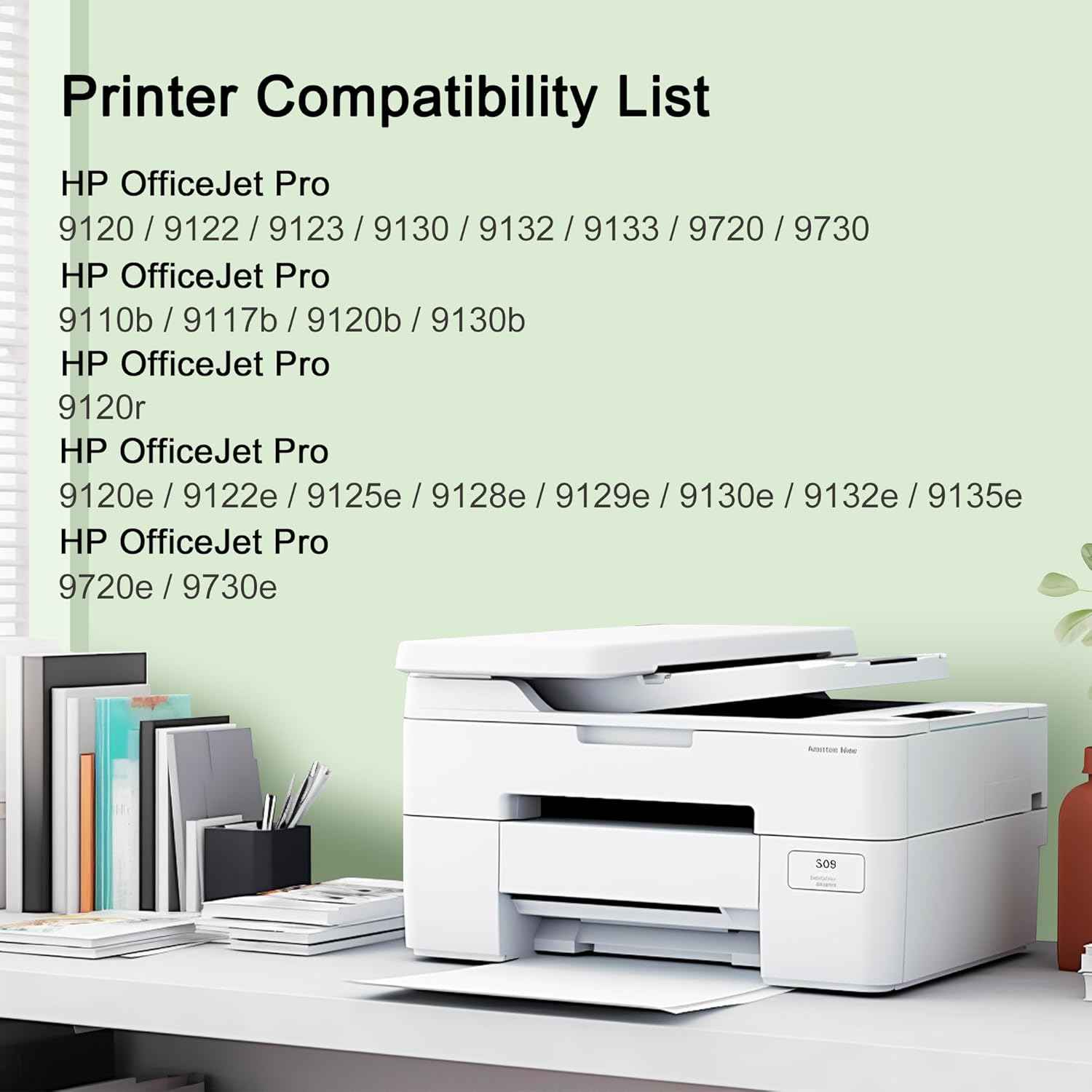 936XL 936e 936 Ink Cartridges for HP Printers Replacement for HP 936 Ink Cartridges Combo Pack Work for HP OfficeJet Pro 9125e 9135e 9720e 9730e 9120e 9130e 9130b Printer 4-Pack High Yield 6C3Z5LN