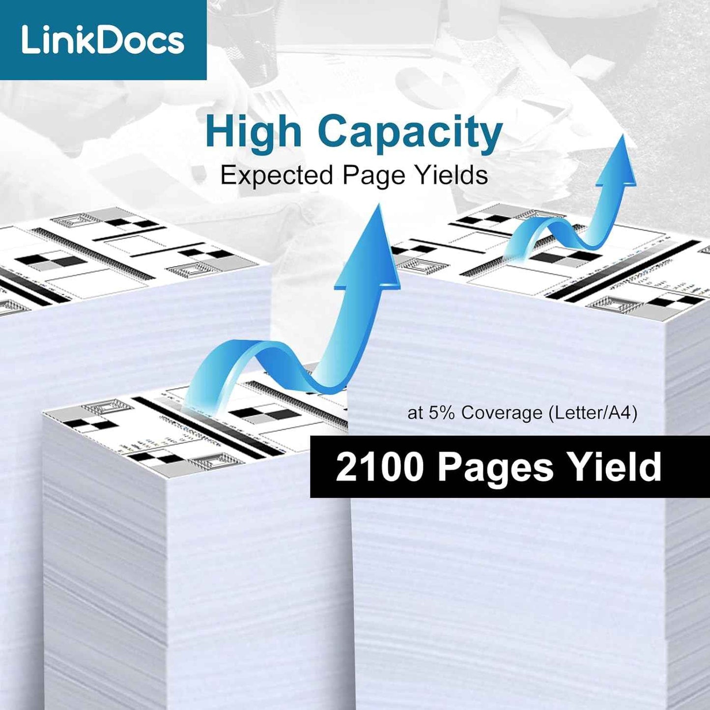 LinkDocs 128 CRG-128 Toner Cartridge Replacement for Canon 128 CRG-128 3500B001AA Used with Canon ImageCLASS D530 D550 MF4570dw MF4770n MF4880dw MF4890dw MF4450 MF4420n FaxPhone L190 L100 Printer