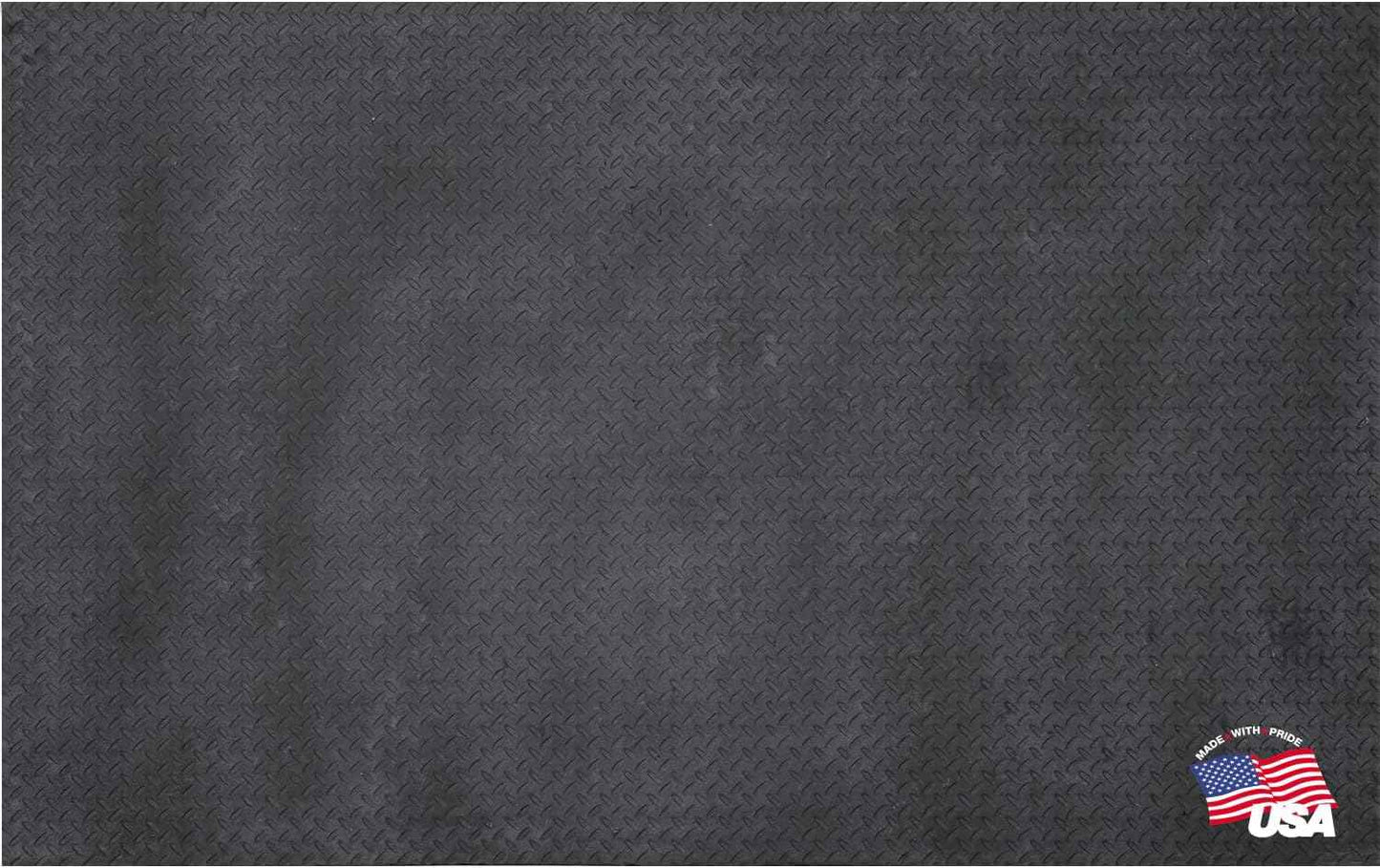 Heavy-Duty Rubber Stable Mat 4x6 Non-Slip Horse & Dairy Mat, 3/4" Thickness, Easy Clean Surface, Livestock Barn Flooring, Durable Utility Mat for Barns, Stalls, Trailers, Made in USA
