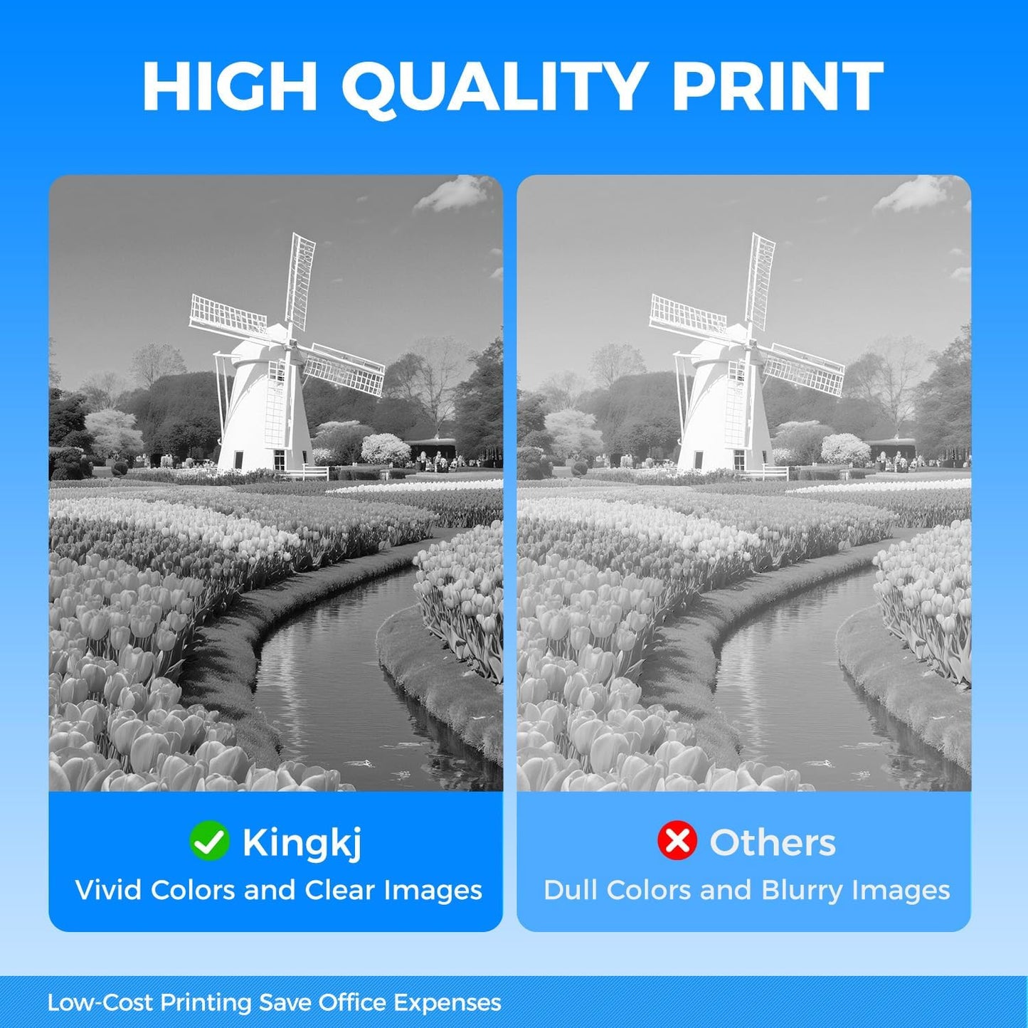 KingKJ MW558 1720 1720DN Toner Cartridge High Yield Black 2-Pack with chip Replacement for Dell MW558 1720 Toner Compatible with Dell 1720 1720n 1720DN Laser Printer Ink All-in-One Copier 6,000 Pages