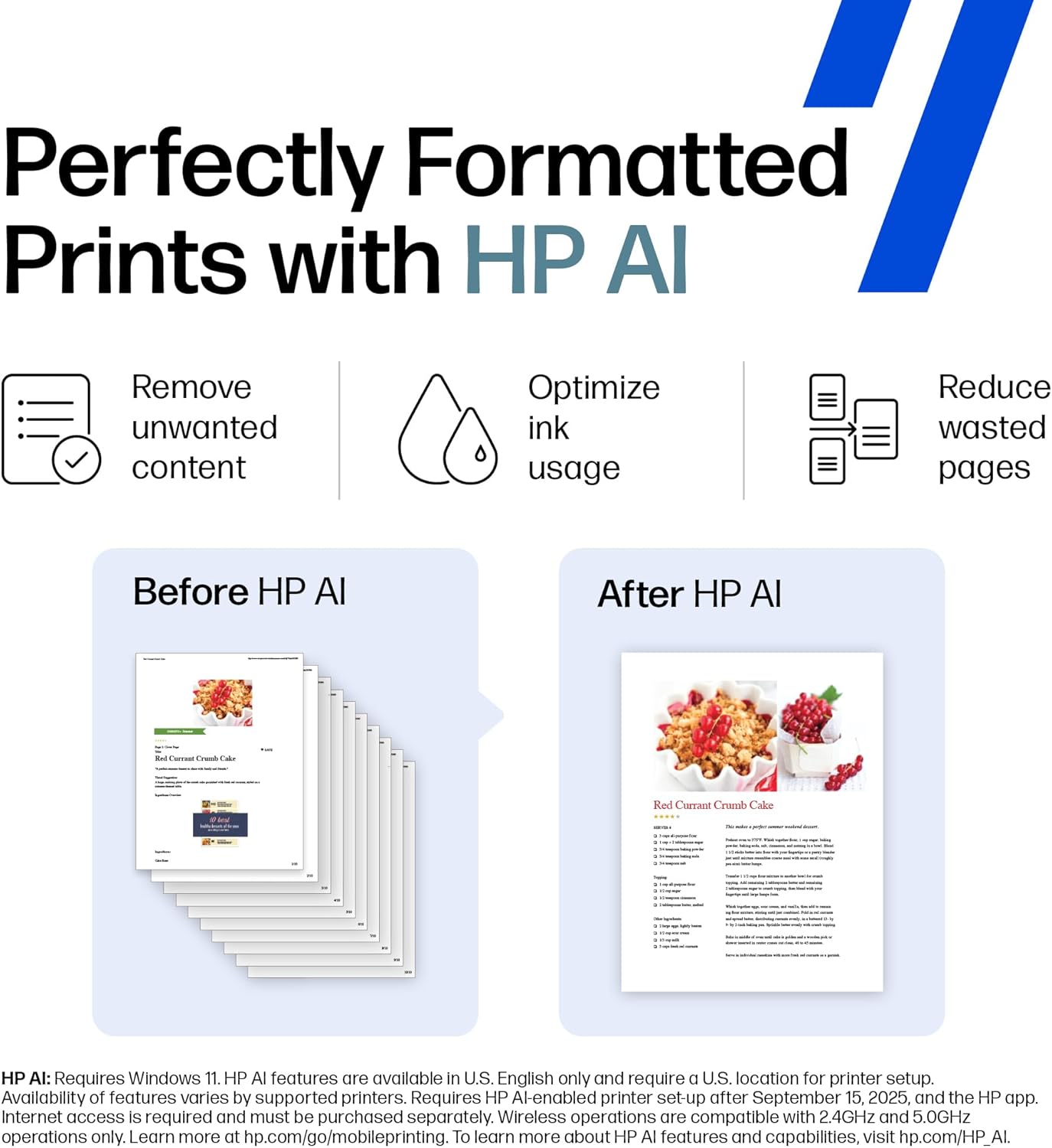 HP Smart Tank 7001 Wireless All-in-One Ink Tank Printer, Scanner, Copier with 2 Years of Ink Included, Best-for-Home Office, Cartridge-Free Refillable, AI-Enabled (28B49A)