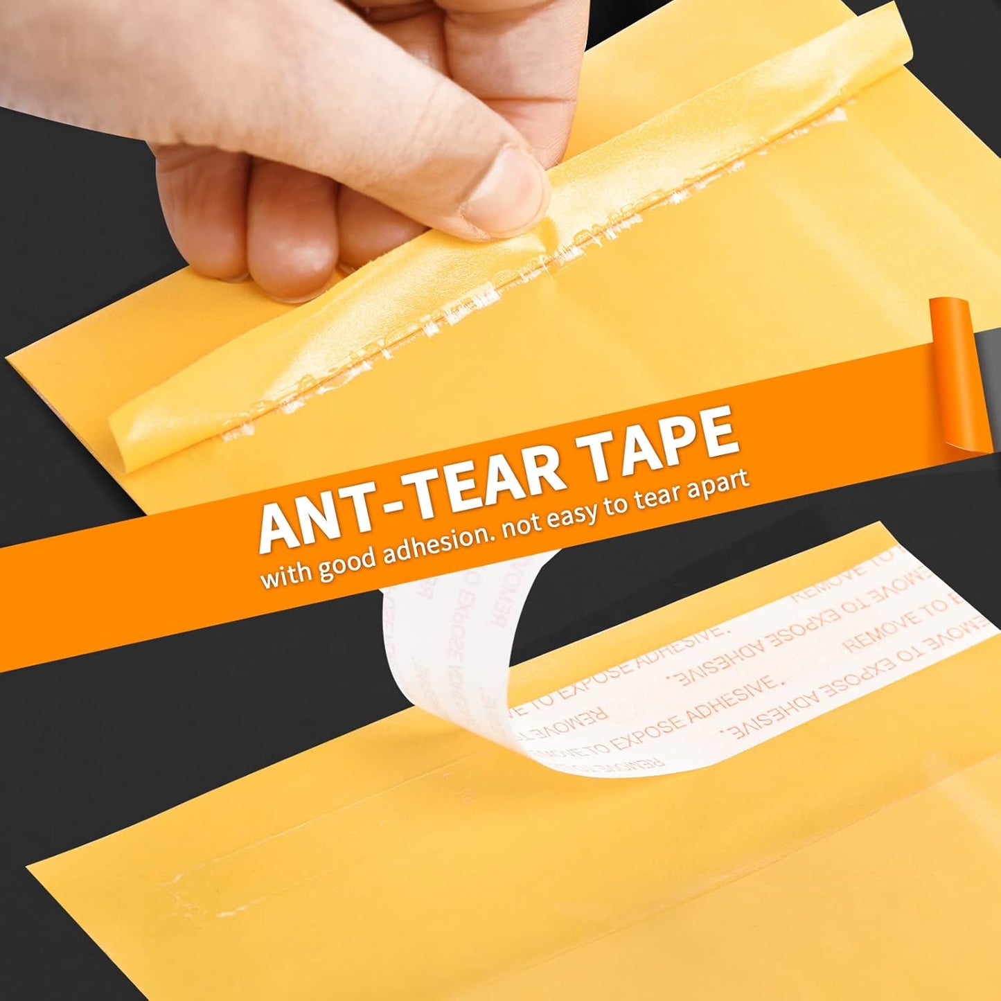 Kraft bubble mailers 6x9 Inch 200 Pack,Self-Sealing Paper Envelopes for Packaging,Strong Adhesion Envelope Mailers, Small Waterproof Cushioned Padded Shipping Bags Yellow #0 - Lumora Desk