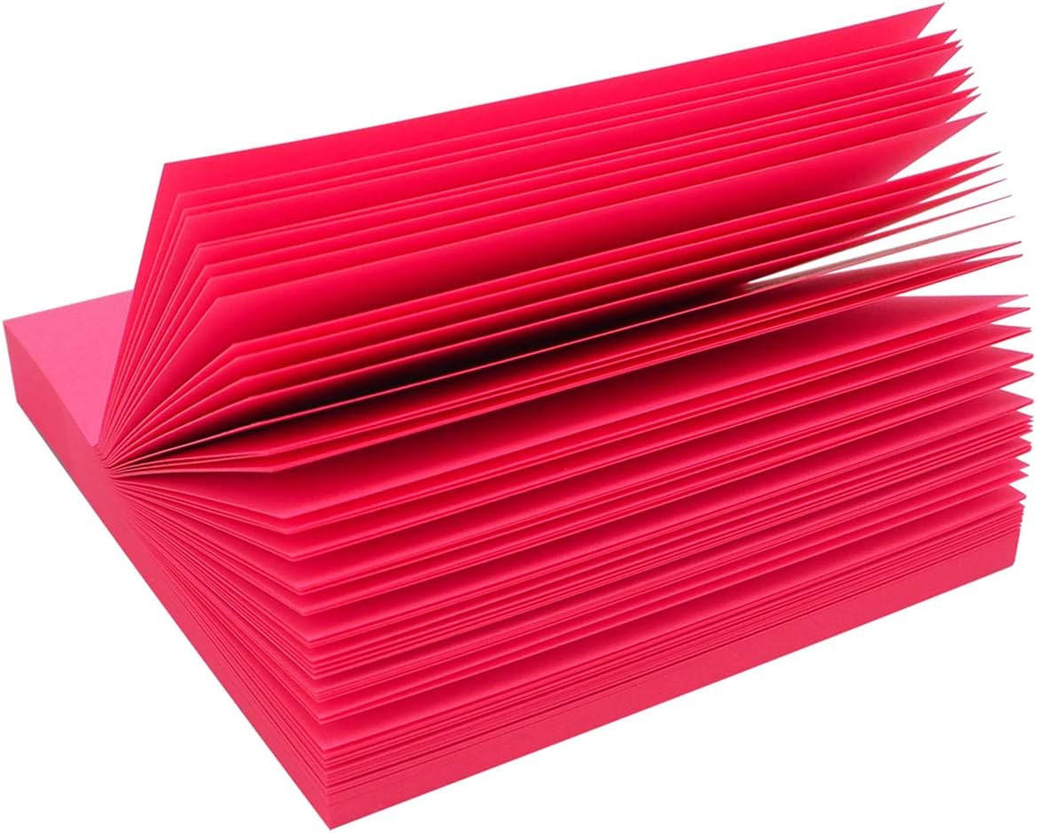 Sticky Notes 3x3 Inches,Bright Colors Self-Stick Pads, Easy to Stick for Home, Office, Notebook, 48 Pads/Pack