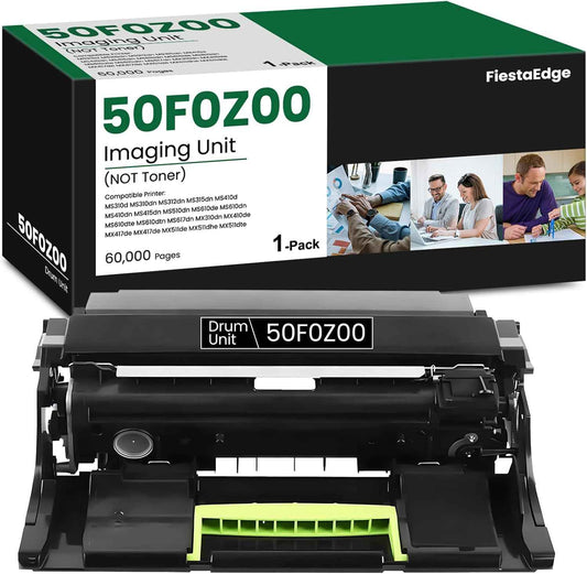 50F0Z00 Imaging Unit High Yield 500Z Black (Not Toner) Remanufactured 50F0Z00 500ZG Compatible for Lexmark 50F0Z00 for MS310 MS410 MS510 MS610 MX310 MX410 MX510 MX610 Series Printer, 1-Pack